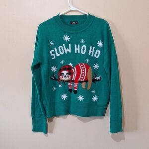 Ardene Sloth Ugly Christmas Sweater